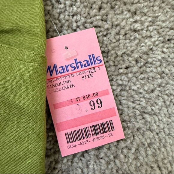 Bandolino duo pants 4 green and beige - Picture 7 of 15